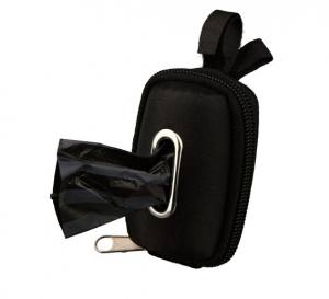 Hunde Kotbeutel Tasche - BLACK