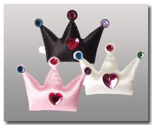 Hunde Schleife für besondere Anlässe Yorki,Malteser,Shitzu BIG CROWN