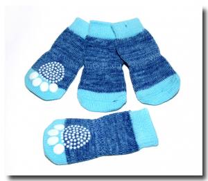 Socken für Hunde BLUE