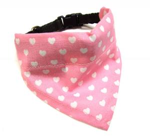 Halstuch/Halsband 2 in 1 für Hunde  LITTLE HEART