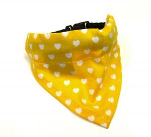 Halstuch/Halsband 2 in 1 für Hunde  LITTLE HEART