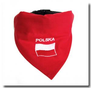 Hundehalstuch POLSKA / POLEN