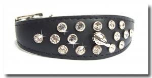 Hunde Lederhalband FLASH Gr.1