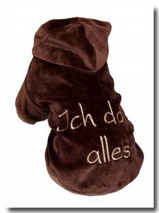 Jogger ,Pullover für Hunde DogsZone * ICH DARF ALLES *Restposten