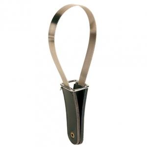 Hunde Metallstriegel mit Ledergriff trixie