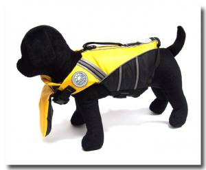 Schwimmweste für den Hund YELLOW