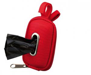 Hunde Kotbeutel Tasche - RED