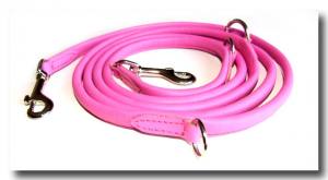 Rundlederleine,Lederleine 2,25 m Lang,10mm BUNT