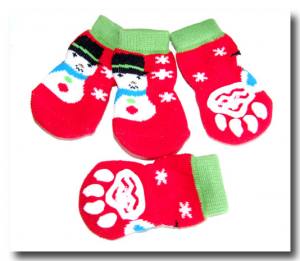 Socken für Hunde SNOWMAN
