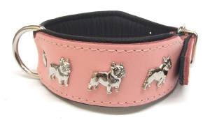 Lederhalsband 