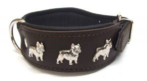 Lederhalsband 