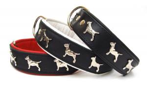 Lederhalsband 