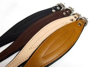 Lederhalsband für Windhunde Halsumfang 23-27cm Gr.0