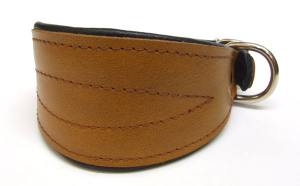 Lederhalsband für Windhunde Halsumfang 23-27cm Gr.0