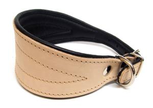 Lederhalsband für Windhunde Halsumfang 35-40 cm Gr.2