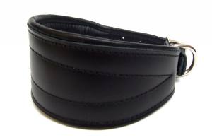Lederhalsband für Windhunde Halsumfang 35-40 cm Gr.2