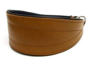 Lederhalsband für Windhunde Halsumfang 44-52 cm Gr.5