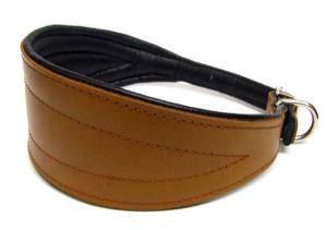 Lederhalsband für Windhunde Halsumfang 44-52 cm Gr.5