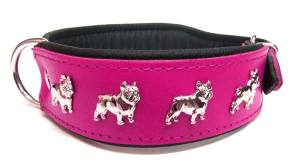 Lederhalsband 