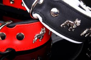 Lederhalsband 