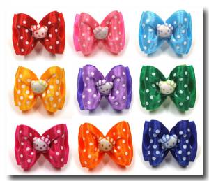 Hunde Schleife KITTY DOTS