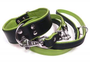 Breites Lederhalsband 