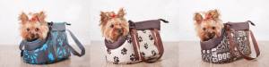 Hundetragetasche ,Transport-Tasche GREY Gr.1 WELPEN
