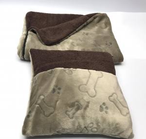 3 in 1 Handtuch, Schlafsack, Decke BROWN BONE