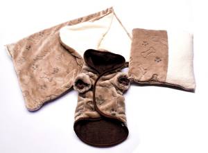 3 in 1 Handtuch, Schlafsack, Decke BROWN BONE