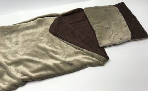 3 in 1 Handtuch, Schlafsack, Decke BROWN BONE
