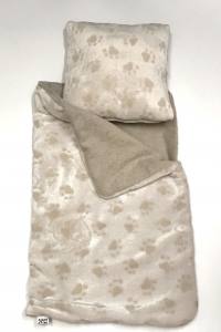 3 in 1 Handtuch, Schlafsack, Decke PAW BEIGE