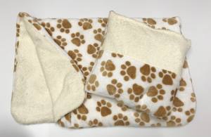 3 in 1 Handtuch, Schlafsack, Decke PAW CREME