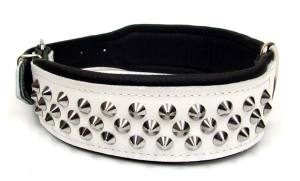 Lederhalsband  BIG DOG mit NIETEN Gr.3