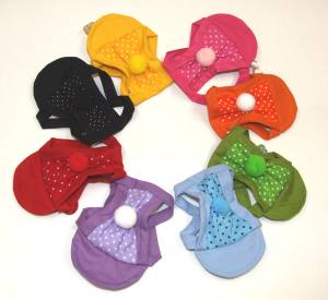 CAPPY - BOMMEL MÜTZE Hunde Mütze LITTLE DOTS
