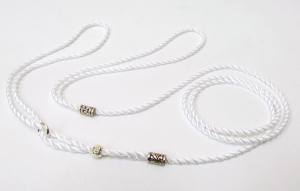 Showleine,Vorführleine,Ausstellungsleine 4mm geflochten