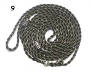 Showleine,Vorführleine,Ausstellungsleine 4mm geflochten