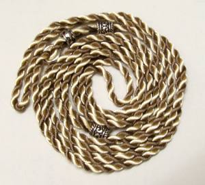 Showleine,Vorführleine,Ausstellungsleine 4mm geflochten