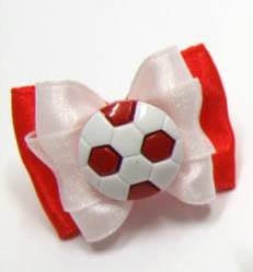 Schleife  FUSSBALL RED-WHITE