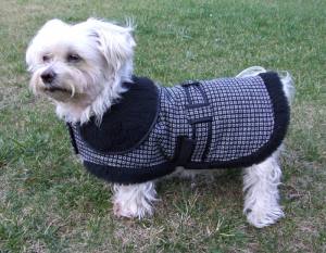 Hundemantel DOG BLACK GLAMOUR