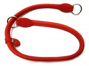 Rundleder Halsband , Rundwürger 12mm.