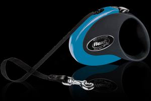 NEW Collecktion Gurt-Leine blau 3 m