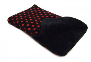 Schlafsack ,Decke ,Spielplatz für Hunde RED DOTS