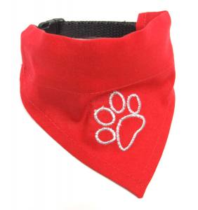 Halstuch/Halsband 2 in 1 für Hunde TATZE Gr.2