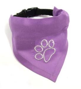 Halstuch/Halsband 2 in 1 für Hunde TATZE Gr.2