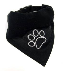 Halstuch/Halsband 2 in 1 für Hunde TATZE Gr.1