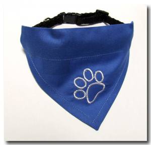 Halstuch/Halsband 2 in 1 für Hunde TATZE Gr.4