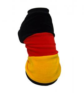 Hunde Fussball  Sweatschirt FLAGGE DEUTSCHLAND