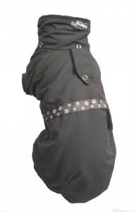Hundejacke,Winterjacke mit Schal NESNA GREY