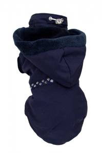 Hundejacke,Winterjacke mit Schal NESNA DARK BLUE RESTPOSTEN