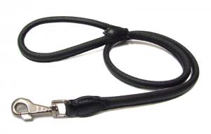 Rundlederleine,Lederleine 1,20 m Lang,Stärke 12 mm